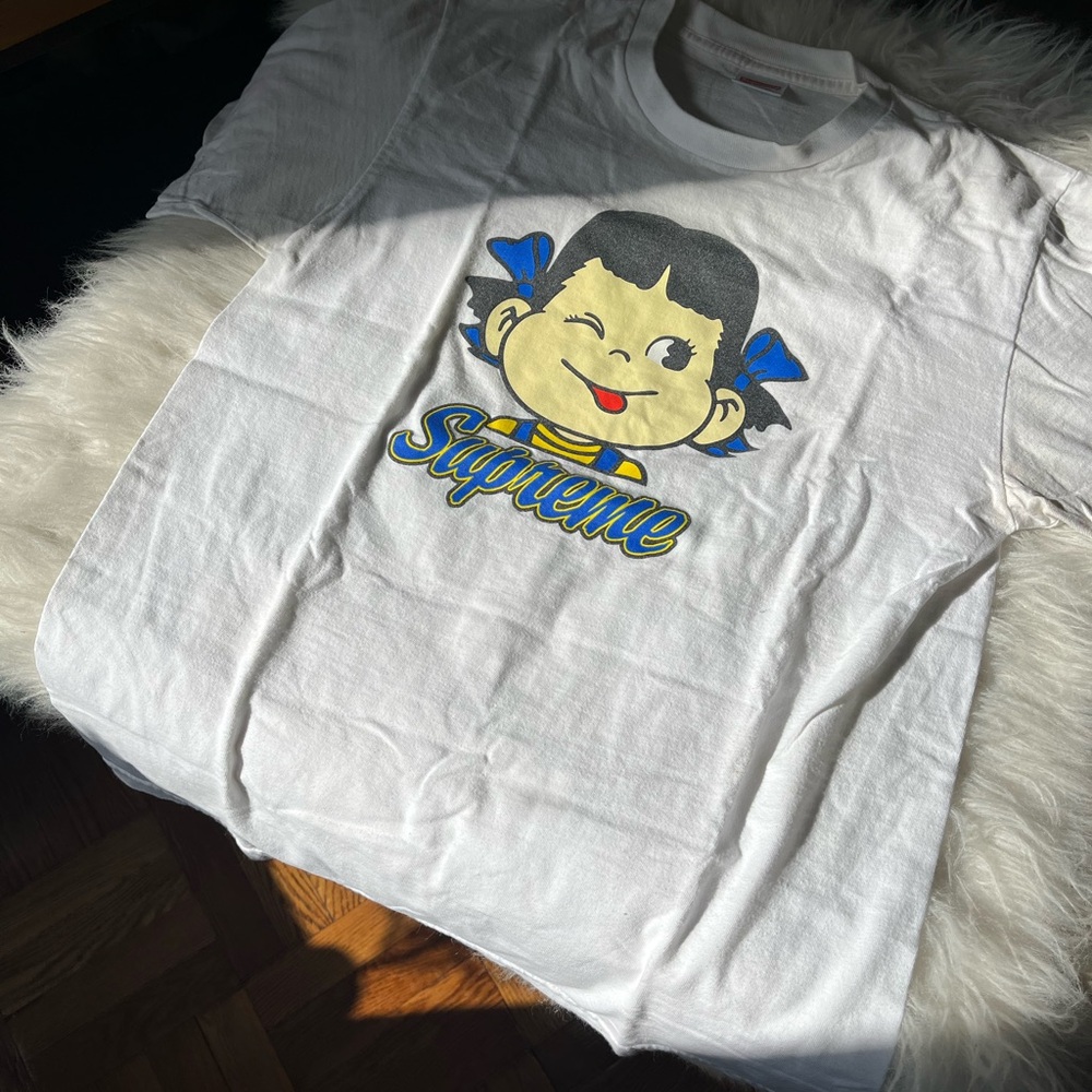 Supreme Candy Girl Peko Chan White T-Shirt
